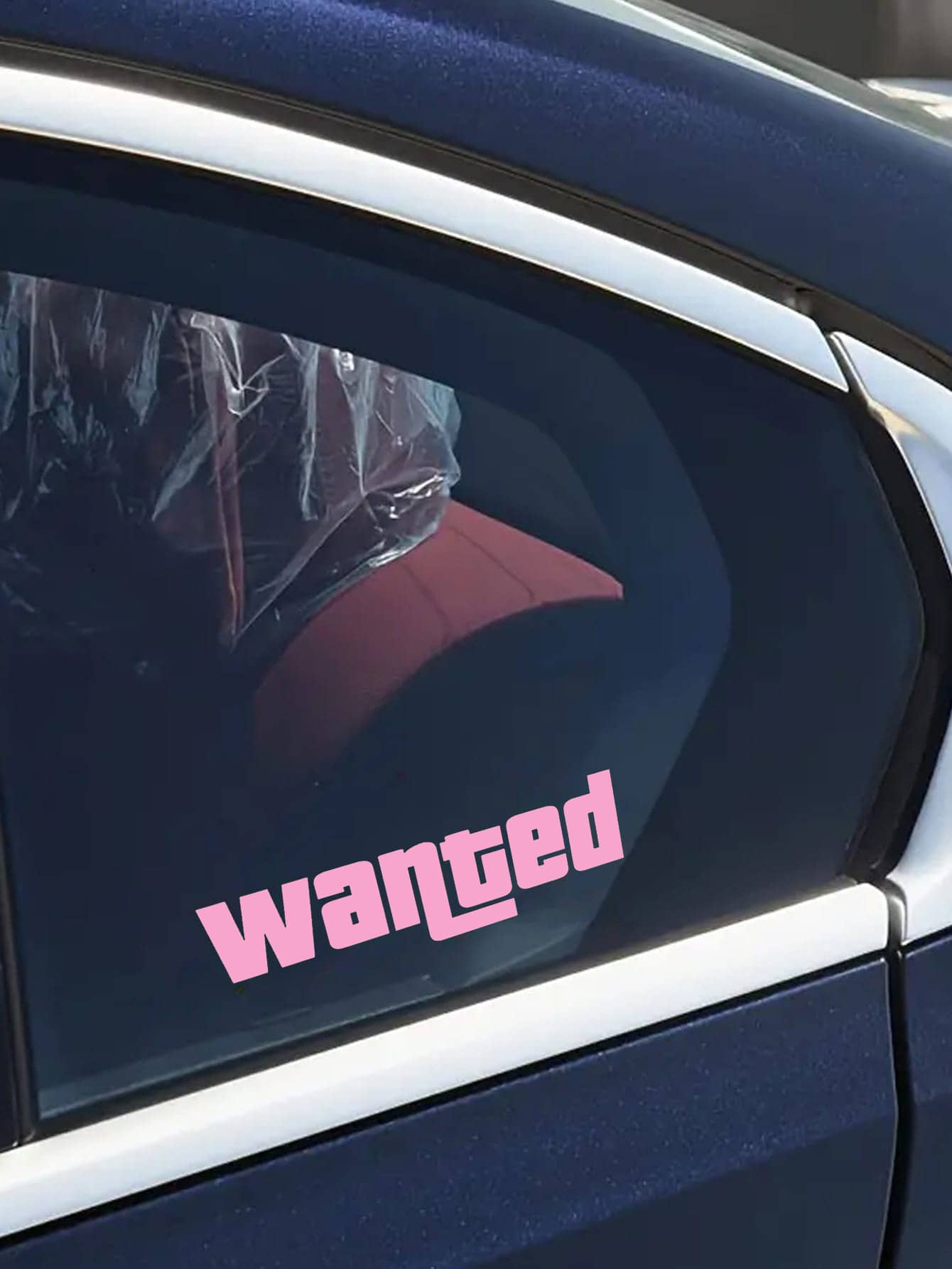 1PC 'Wanted' Sticker/Decal