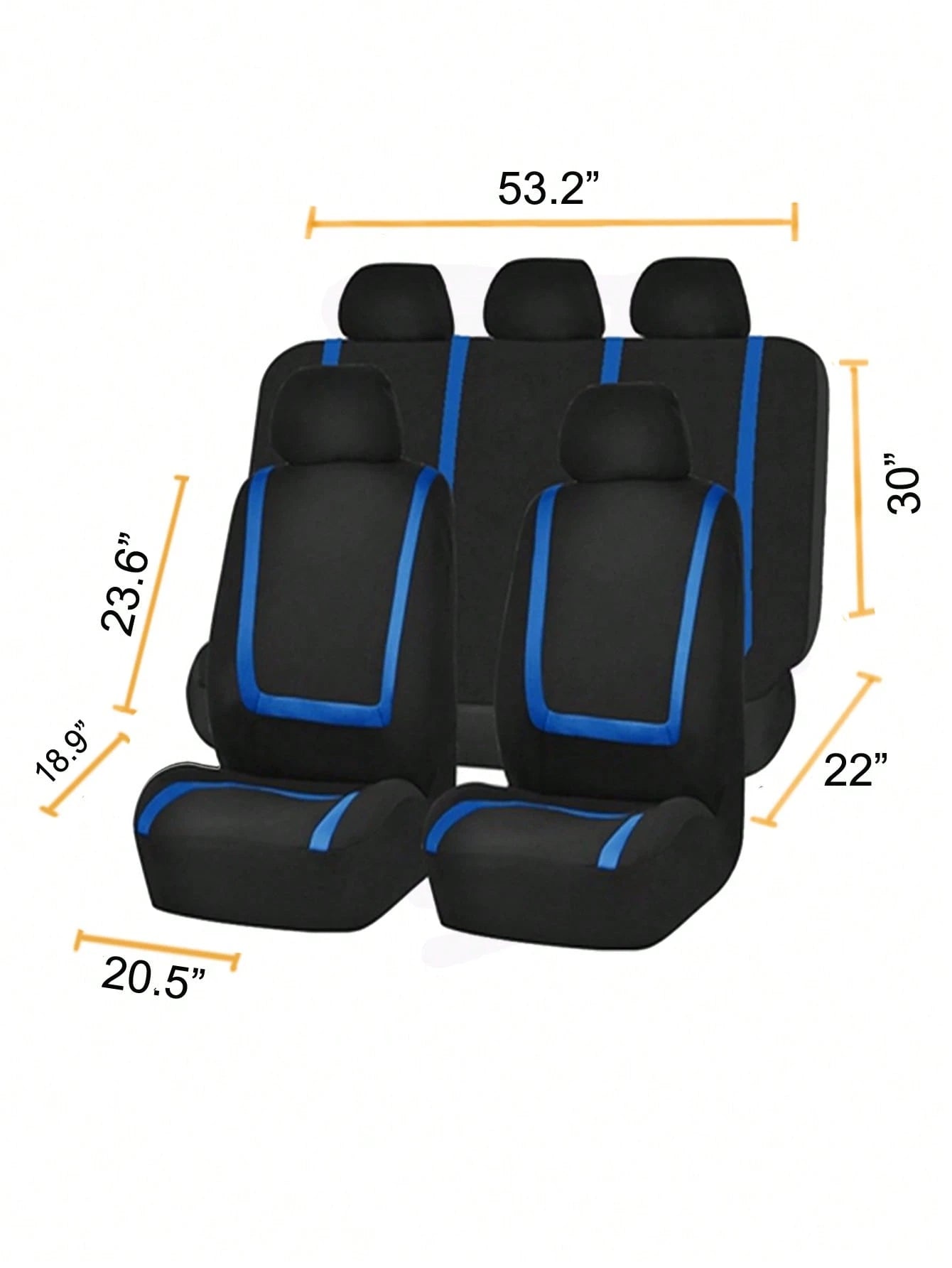 5PCS Universal Seat Covers | Interior Decorations