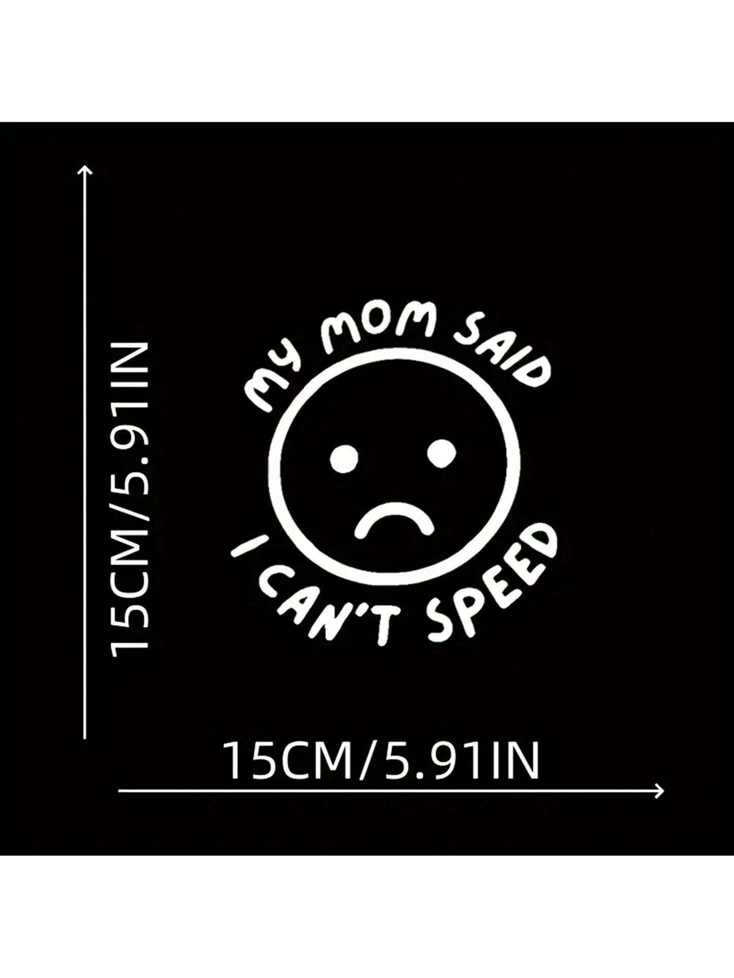 1PCS Humorous Exterior/Interior Sticker/Decal Decoration