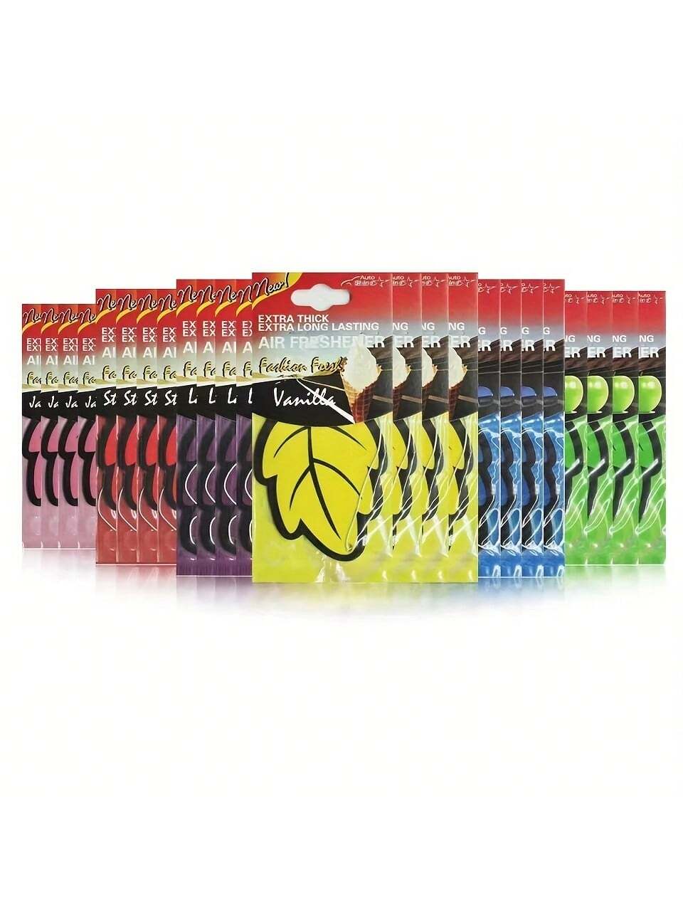 6-60Pcs Natural Scented Hanging Air Freshener