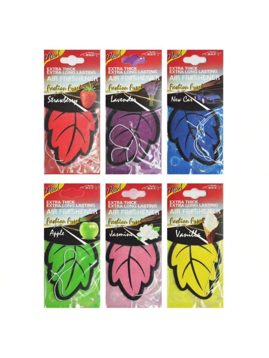 6-60Pcs Natural Scented Hanging Air Freshener