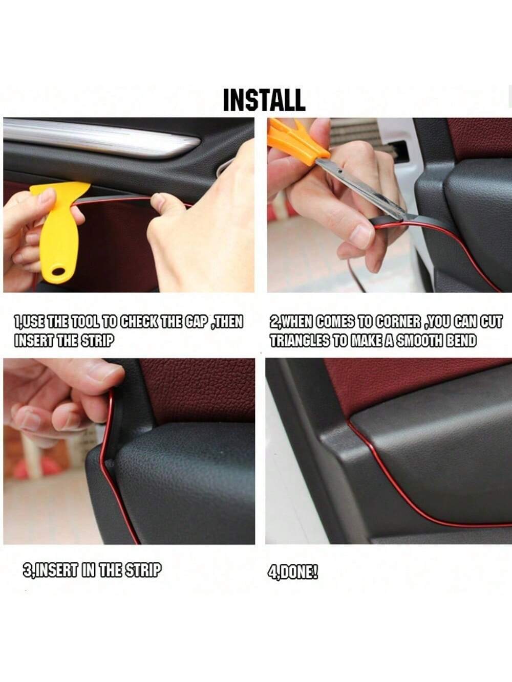 Interior Decorative Adhesive Strip