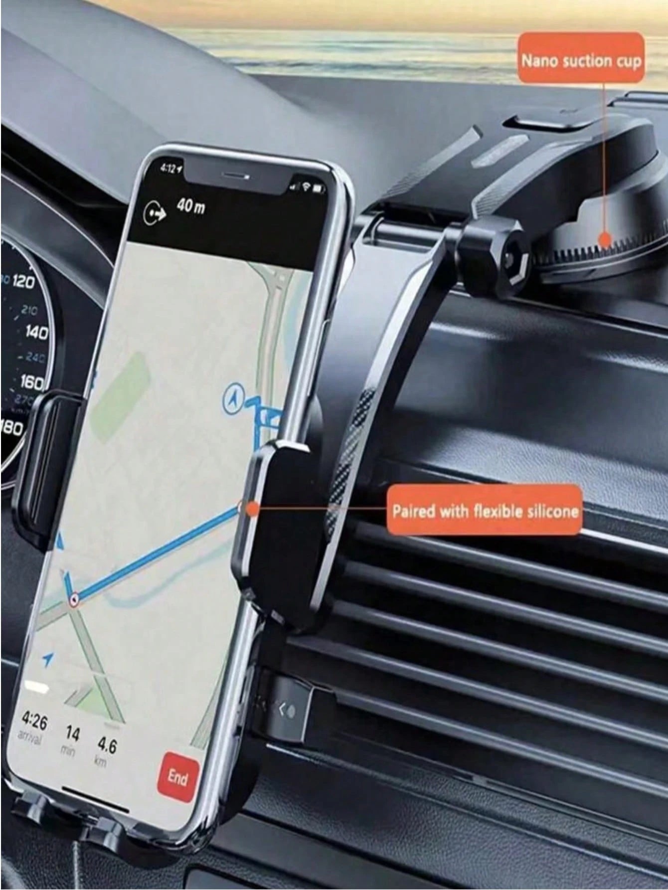 Air Vent Mount Adjustable Phone Holder