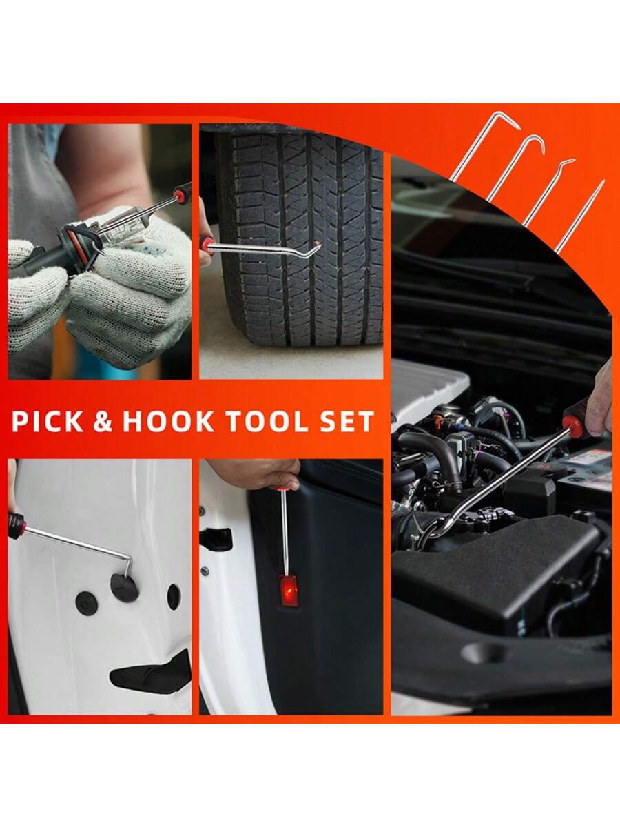 4Pcs Automotive Pick Tool Set