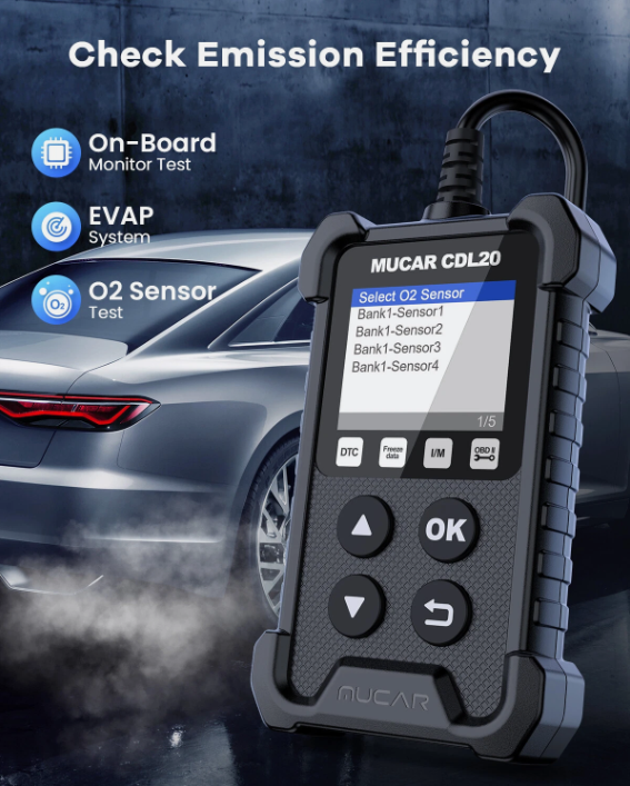 ThinkCar OBD II Diagnostics Scan Tool | Live Data + Evap Testing