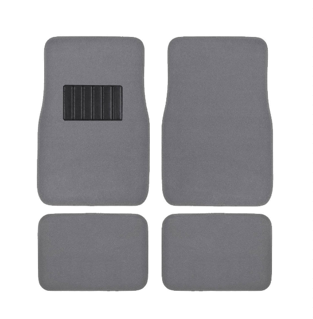 4PCS Universal Multicolor Carpet Floor Mats