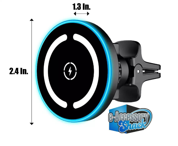 20W Vent Mount Wireless Fast Charger for Magsafe Iphone 12 13 14 15 16 Max Pro