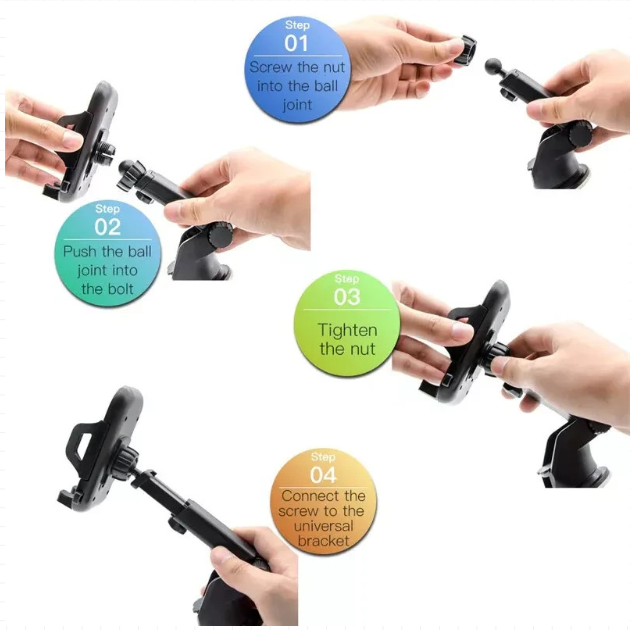 360° Universal Windshield Phone Holder