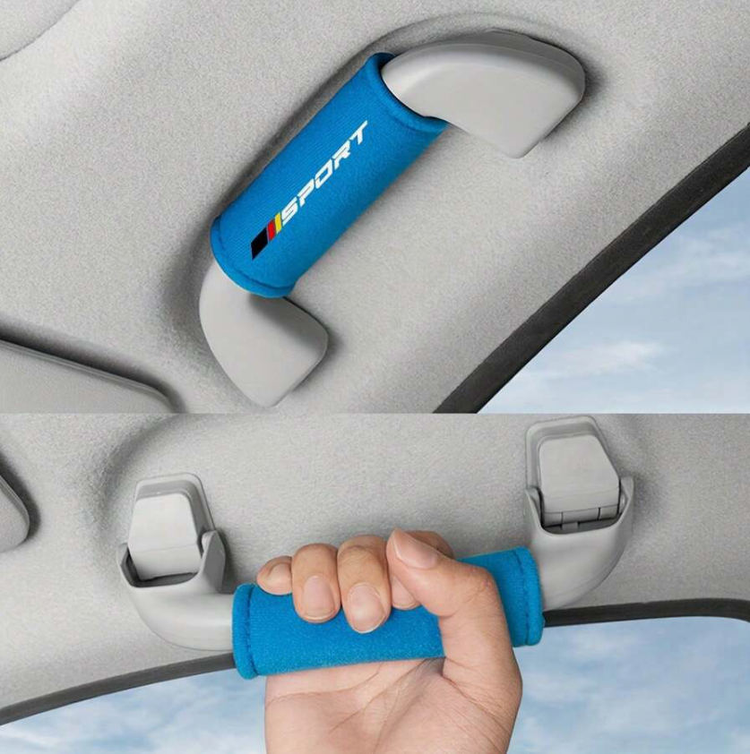 1PC Easy Fit Fluffy Roof Handle Cover Loop
