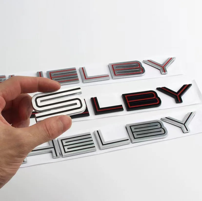 1PCS 'Shelby' Logo Emblem/Badge Decoration