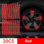 Reflective Vehicle Exterior (Wheel) Stripes Stickers