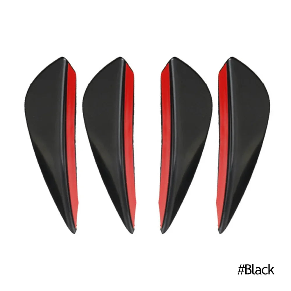 4/6Pcs Universal Front Bumper Air Canards