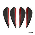 4/6Pcs Universal Front Bumper Air Canards