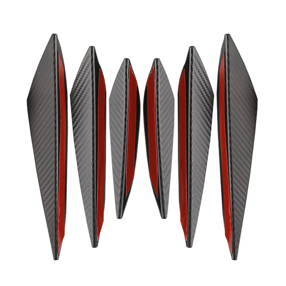 4/6Pcs Universal Front Bumper Air Canards