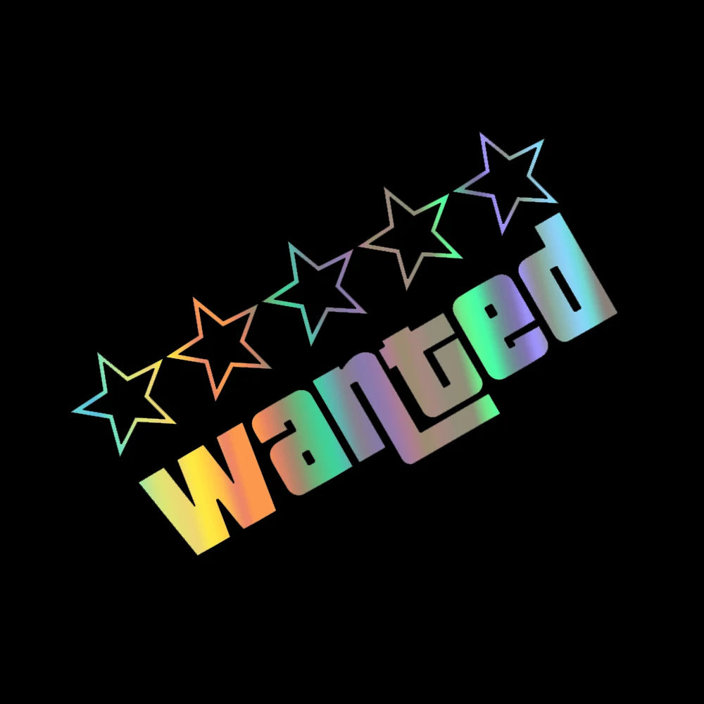 'Wanted Level' GTA Reference Sticker/Decal