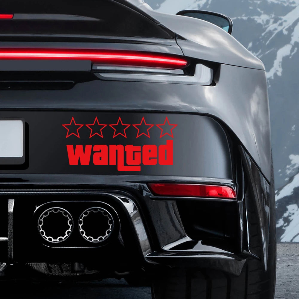'Wanted Level' GTA Reference Sticker/Decal