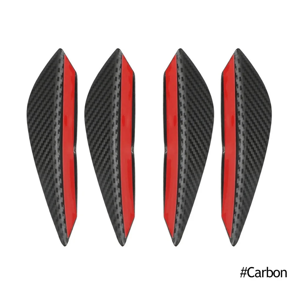 4/6Pcs Universal Front Bumper Air Canards