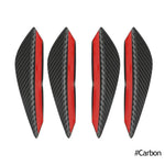4/6Pcs Universal Front Bumper Air Canards