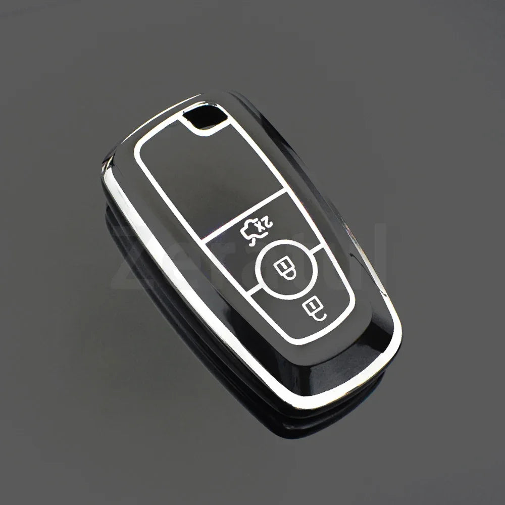 3/4/5 Buttons Remote Key Fob Case for Ford Fusion Edge Mustang Explorer Ecosport Expedition