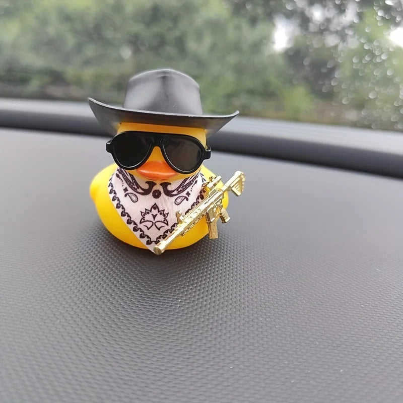 1PC Custom Yellow Duck Ornament Decoration