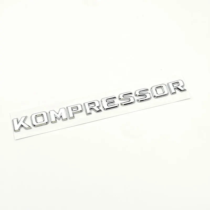 3D 'Kompressor' Logo Emblem/badge Decoration