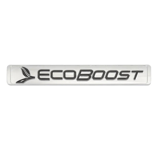 3D Metal 'Ecoboost' Logo Emblem/Badge Decoration