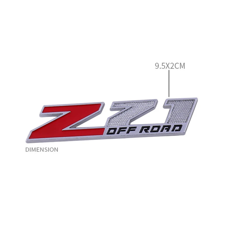 3D Metal Z71 Offroad Badge/Emblem