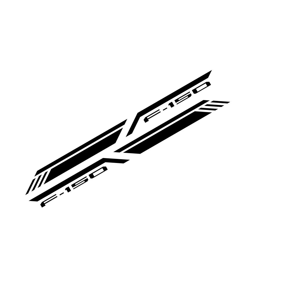 2PCS F-150 Bedside Sticker/decal For Ford F-150