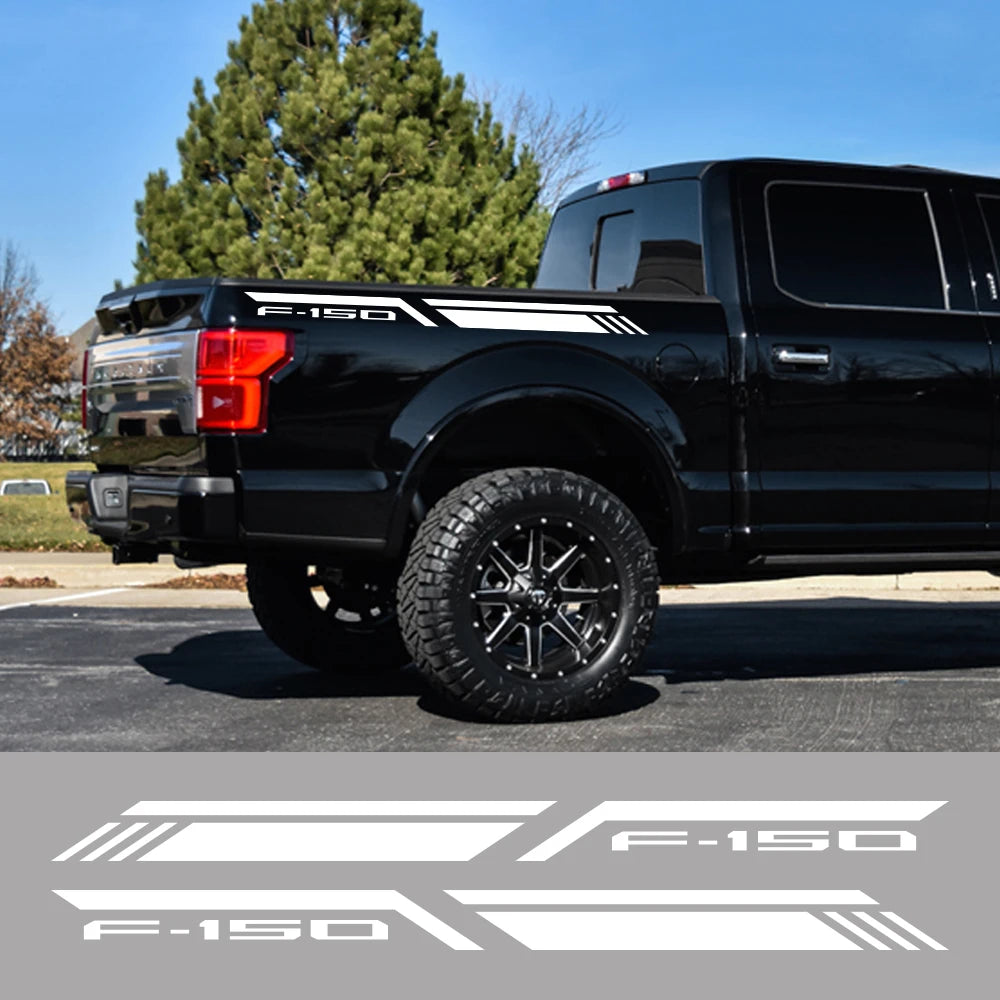 2PCS F-150 Bedside Sticker/decal For Ford F-150