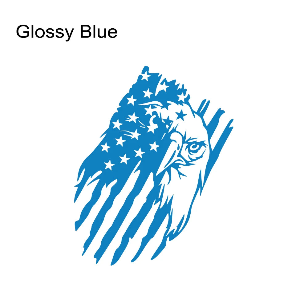 American Bald Eagle Flag Decal/Stickers Trunk Tailgate Tail Decal Auto Accessories
