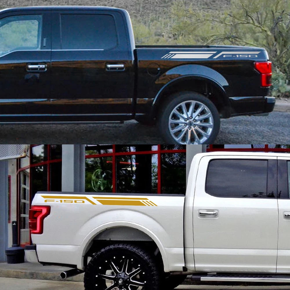 2PCS F-150 Bedside Sticker/decal For Ford F-150
