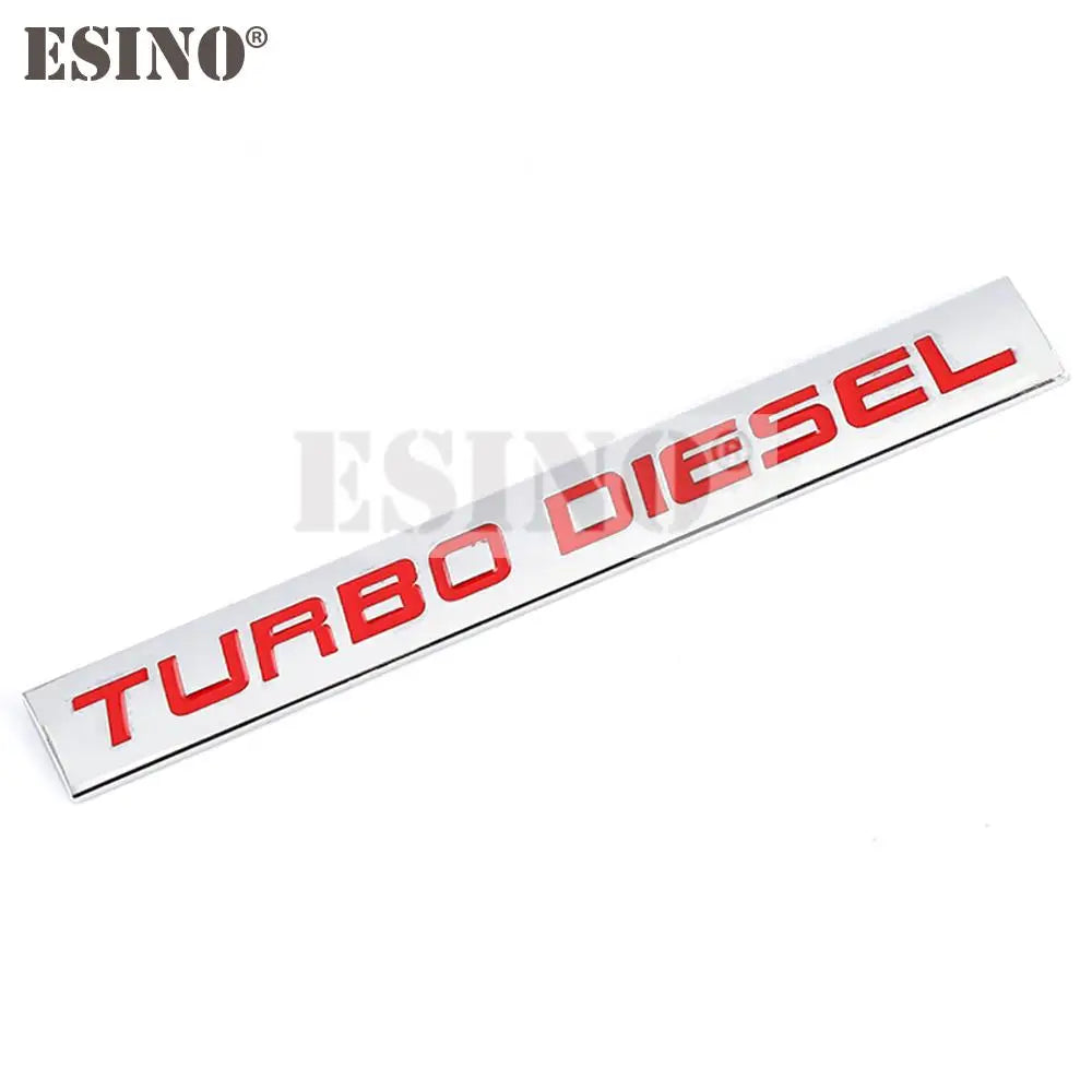 1PC Styling 'Turbo/Supercharged' Emblem/Badges