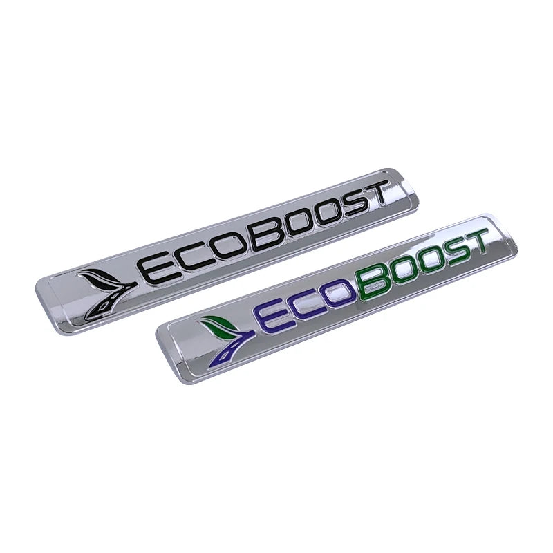 3D Metal 'Ecoboost' Logo Emblem/Badge Decoration