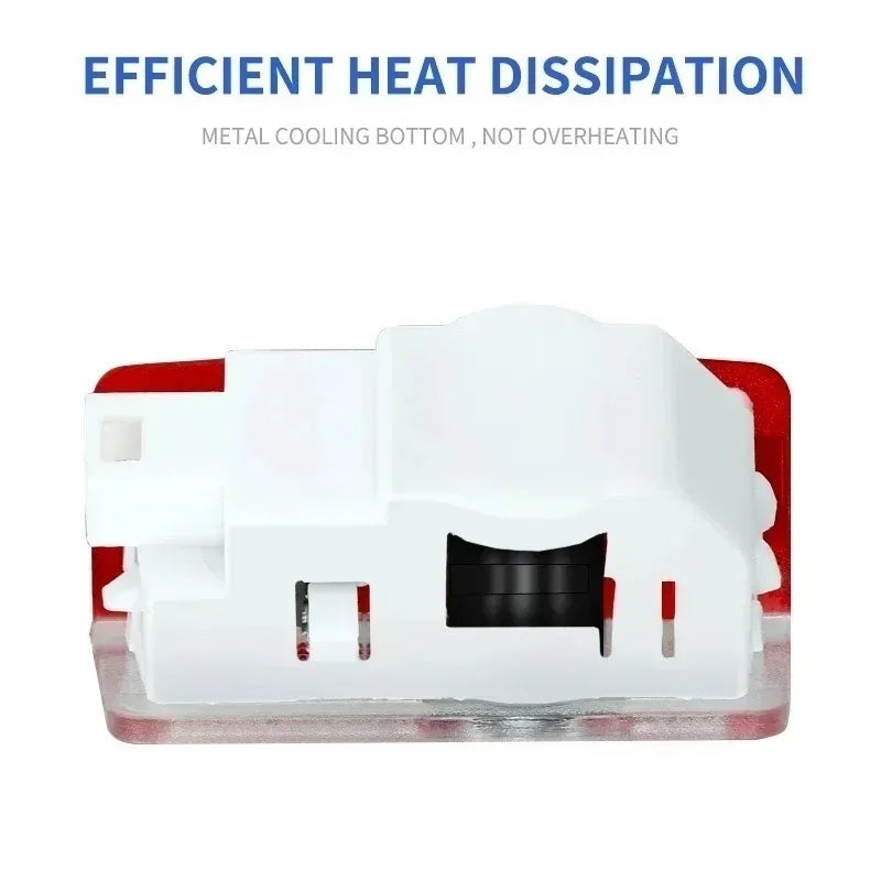 2Pcs LED Car Door Projector Lamps Accessories for Mercedes Benz