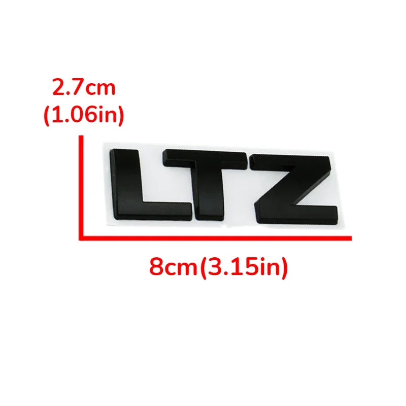 1PCS 'LTZ' Logo Emblem/Badge