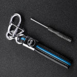 TPU Leather 5 Button Key Fob Case for Ford Explorer, Mustang, Fusion, Escape, F150