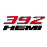 3D Metal Car Stickers 345 392 HEMI Emblem for Dodge Charger Ram 1500 Journey Caliber Nitro Caravan Avenger Dart Challenger