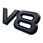 3D Metal 'V8' Emblem/Badge Decoration