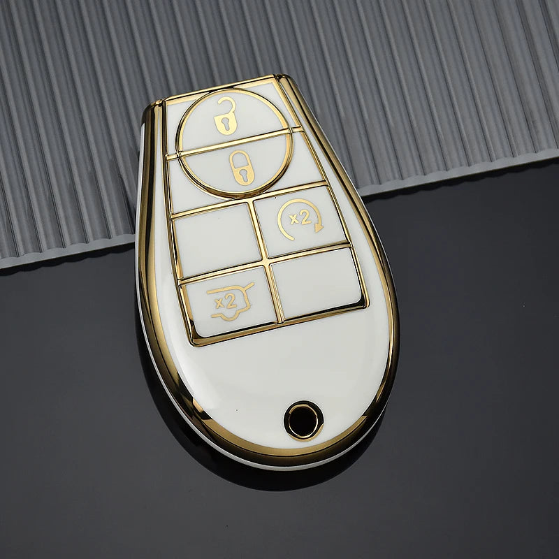 TPU Car Key Case for Chrysler, Jeep, Dodge