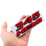 3D Metal Car Stickers 345 392 HEMI Emblem for Dodge Charger Ram 1500 Journey Caliber Nitro Caravan Avenger Dart Challenger