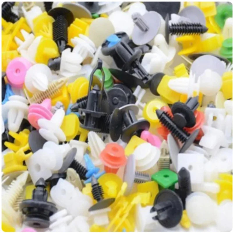 200/500Pcs Universal Plastic Push Clip