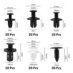 100Pcs Automotive Plastic Fastener Clips