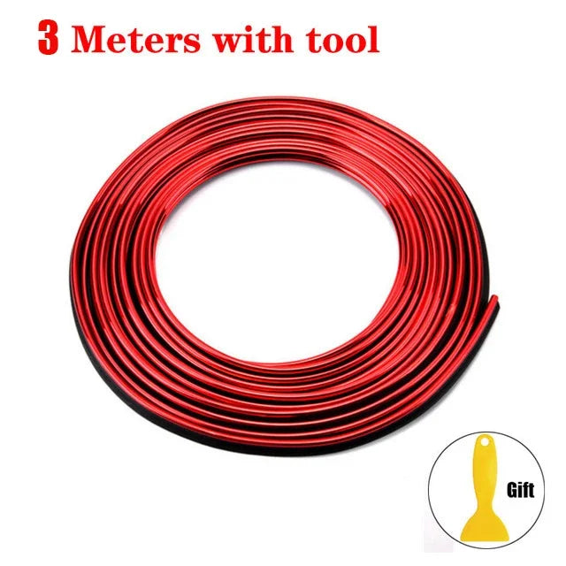 Universal Car Molding Decoration Flexible Strips | Interior Decoration