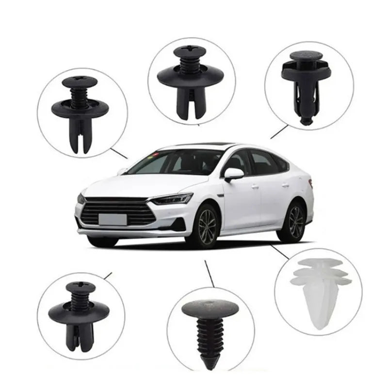 100Pcs Automotive Plastic Fastener Clips