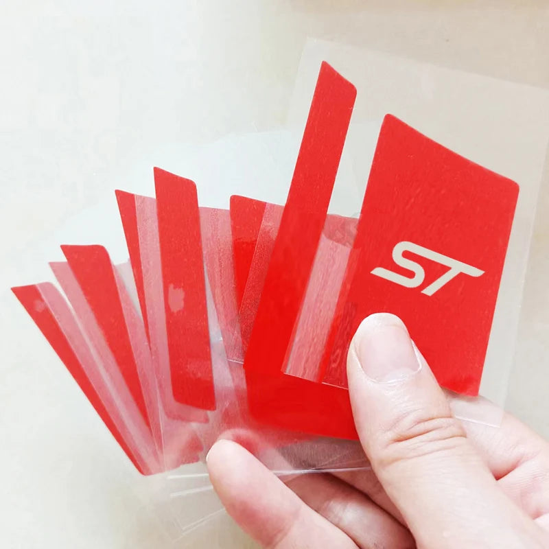 6PCS ST Line Wheel Sticker/Decals