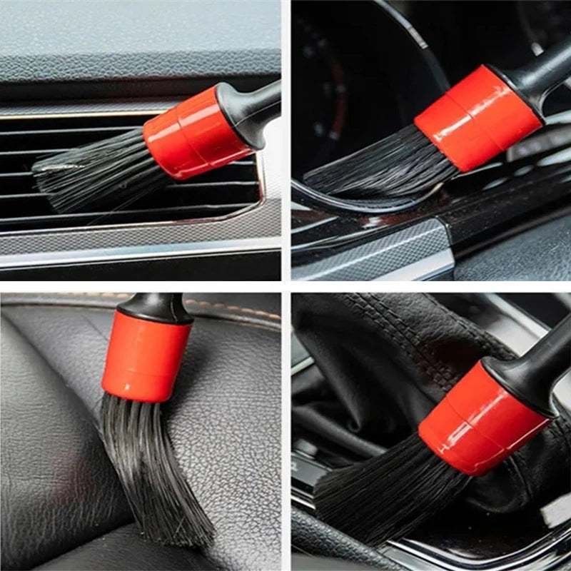 Car Cleaning Brush Set (5) Automotive Detail Brushes