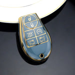 TPU Car Key Case for Chrysler, Jeep, Dodge