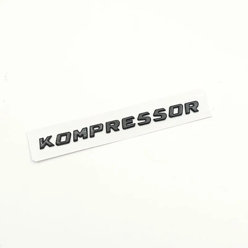 3D 'Kompressor' Logo Emblem/badge Decoration