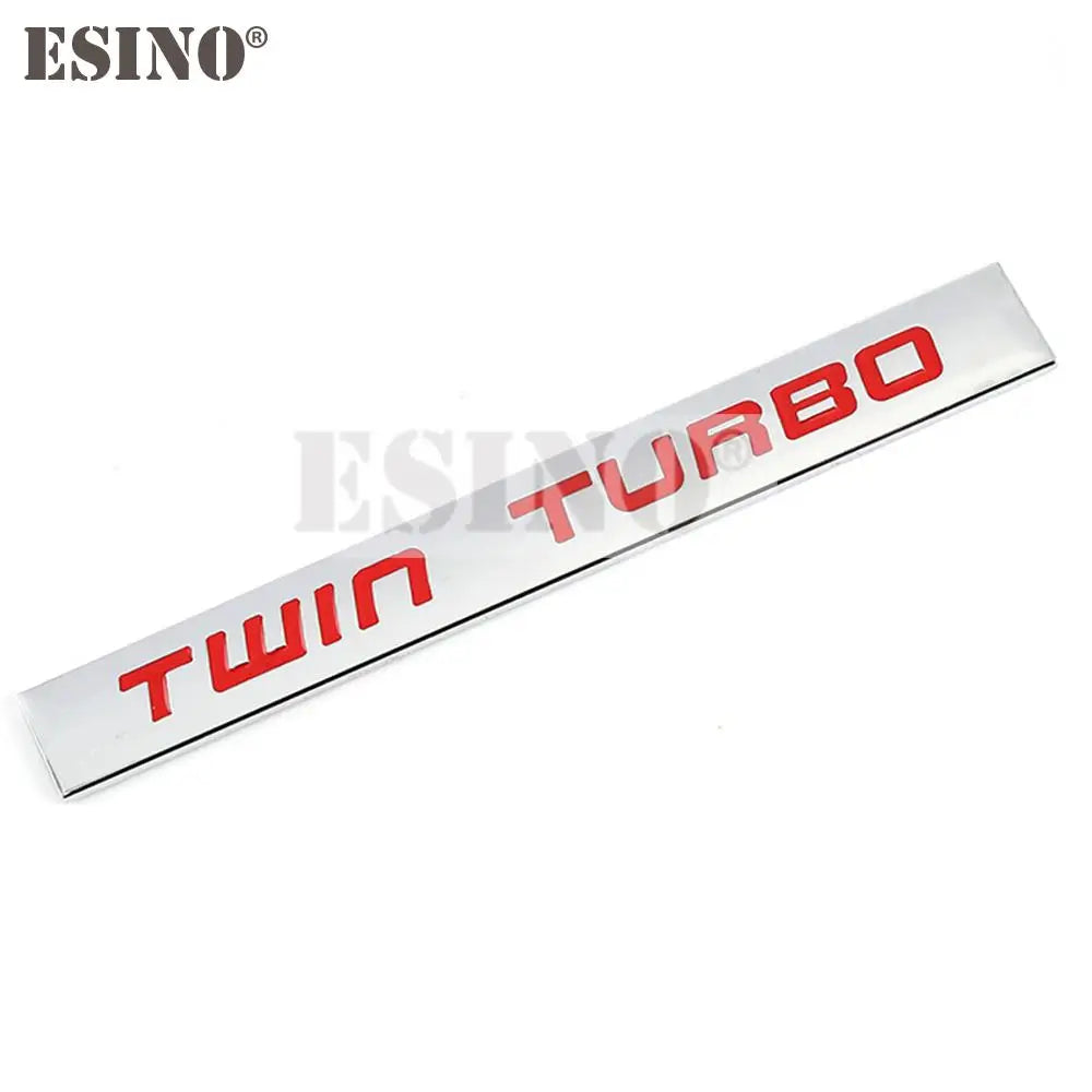 1PC Styling 'Turbo/Supercharged' Emblem/Badges
