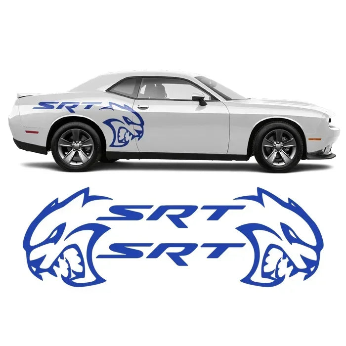 SRT Hellcat Body Panel Adhesive Decal (2 Piece) Set Both Sides